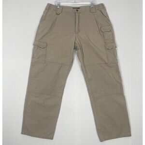 511 Tactical Series Pants Mens 40x32 Khaki Ripstop Cargo Utility Elastic Waist